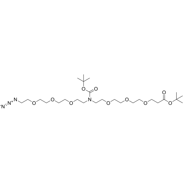 N-(Azido-PEG3)-N-Boc-PEG3-t-butyl ester