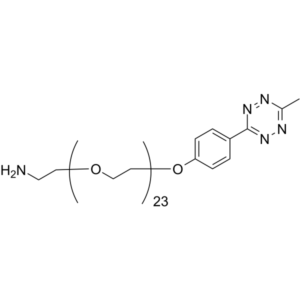Methyltetrazine-PEG24-amine