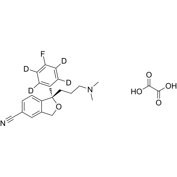 Escitalopram-d4 oxalate