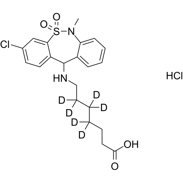 Tianeptine-d6 hydrochloride