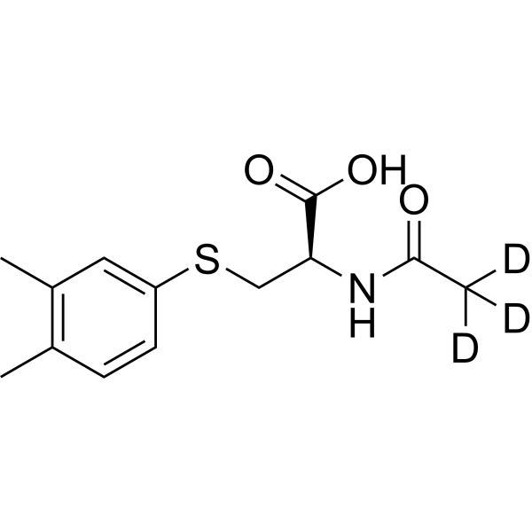 N-Acetyl-S-(3,4-dimethylphenyl)-L-cysteine-d3