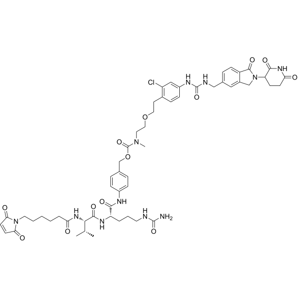 MC-VC-PABC-amide-PEG1-CH2-CC-885