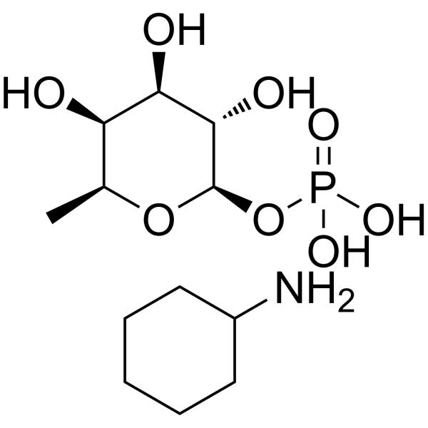 β-L-Fucopyranosyl phosphate cyclohexanamine