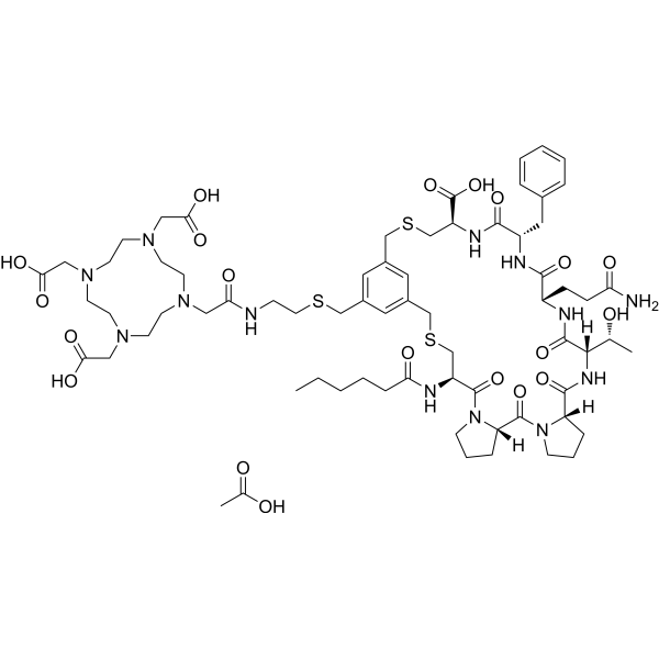 Rofapitide tetraxetan acetate