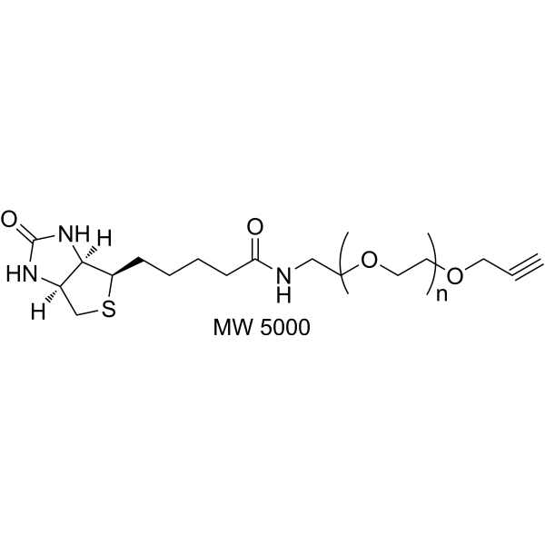 Biotin-PEG-Alk (MW 5000)