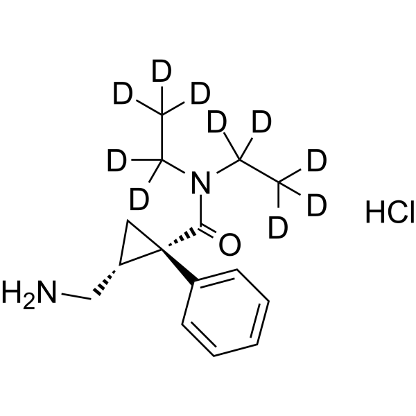 Levomilnacipran-d10 hydrochloride