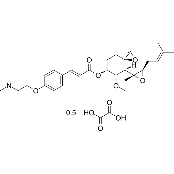 Beloranib hemioxalate