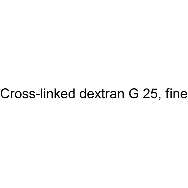 Cross-linked dextran G 25, fine