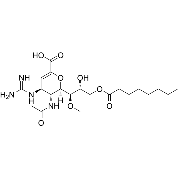 Laninamivir octanoate