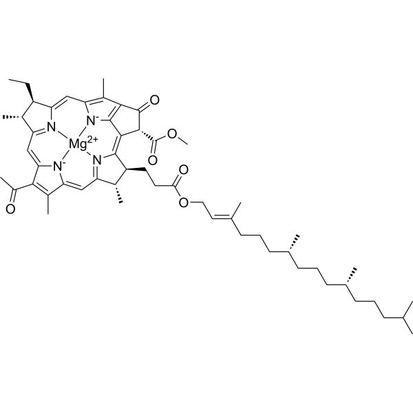 Bacteriochlorophyll a, from Rhodopseudomonas sphaeroides (under argon)