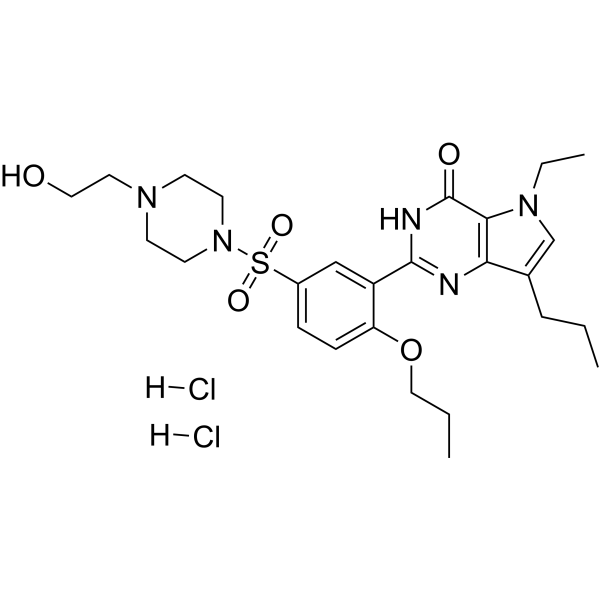 Mirodenafil dihydrochloride (Standard)