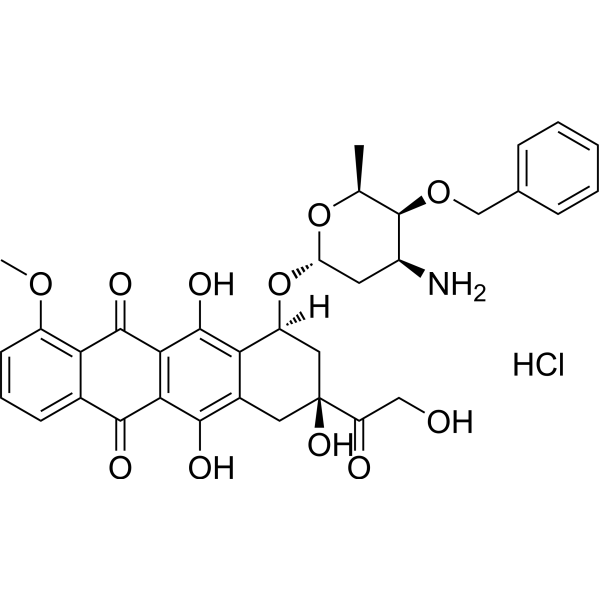 Berubicin hydrochloride