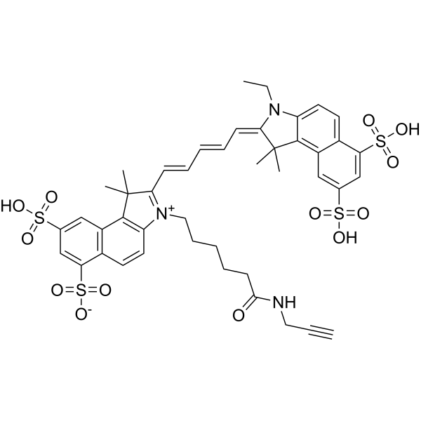 Trisulfo-Cy5.5-Alkyne