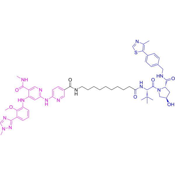 PROTAC TYK2 degradation agent1