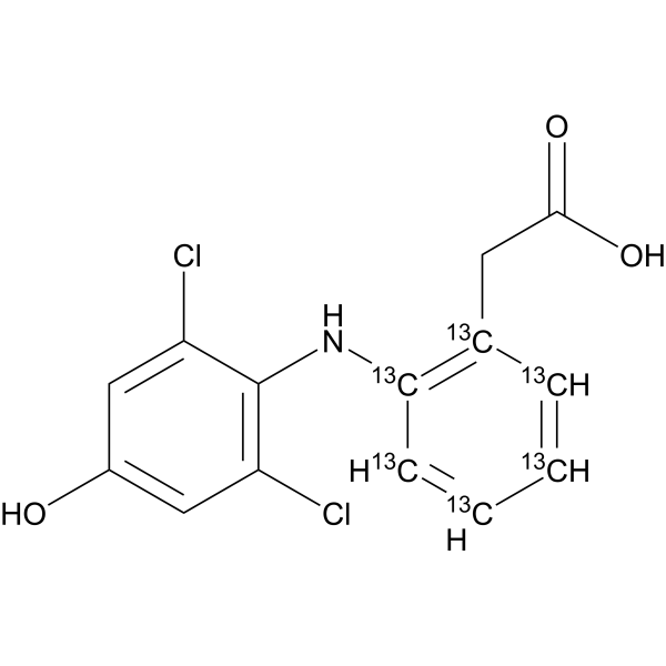 4'-Hydroxy diclofenac-13C6