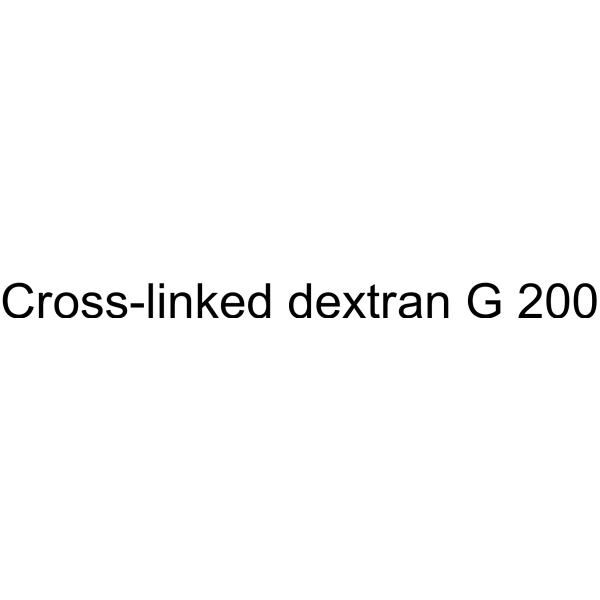 Cross-linked dextran G 200