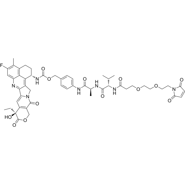 MC-PEG2-VA-PAB-Exatecan