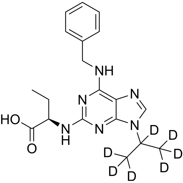 Seliciclib Carboxylic Acid-d7