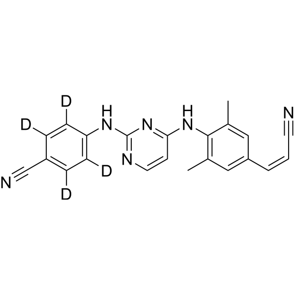 (Z)-Rilpivirine-d4