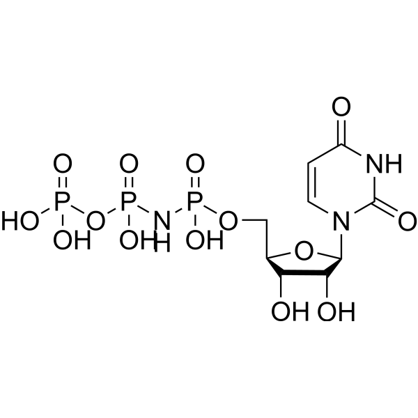 Uridine, 5'-(P,P',P'',P''-tetrahydrogen imidotriphosphate)