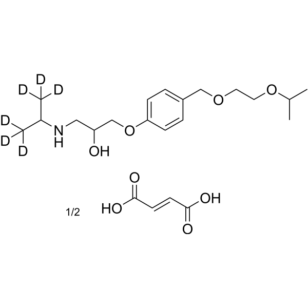 Bisoprolol-d6 hemifumarate