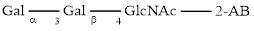 Alpha-Gal standard, 2-AB labelled