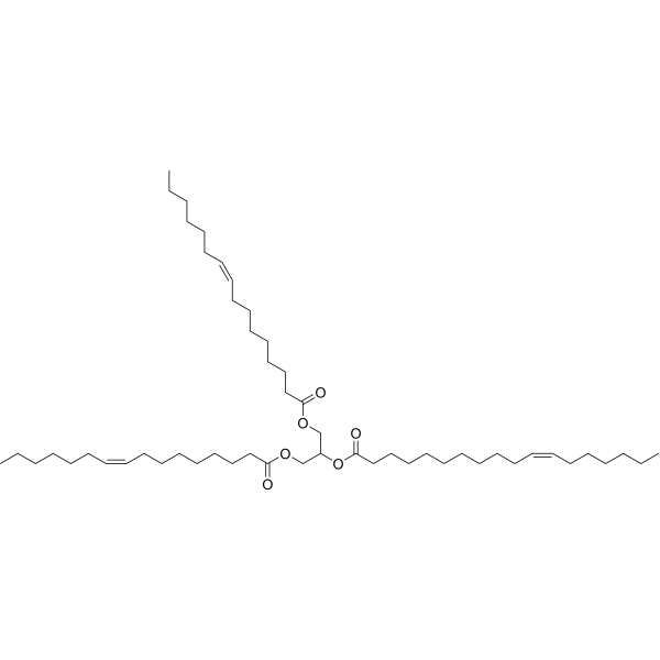 1,3-Dipalmitoleoyl-2-11(Z)-octadecenoyl glycerol