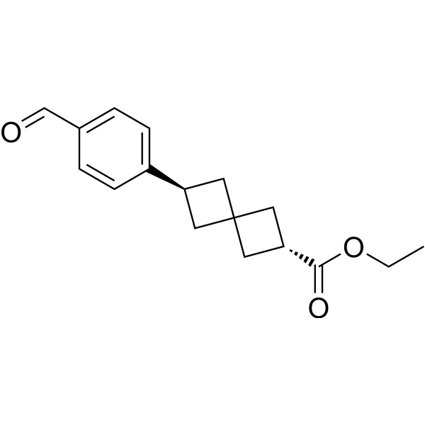 CHO-Ph-spiro[3.3]heptane-COOEt