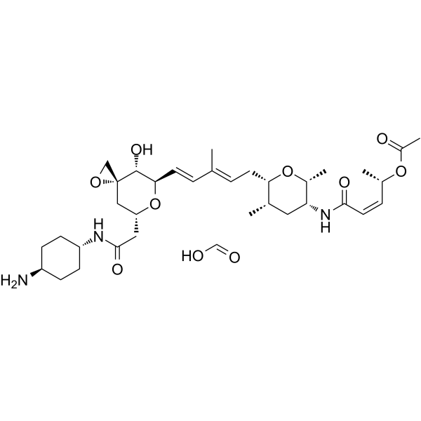 Thailanstatin A cyclohexane diamine formic