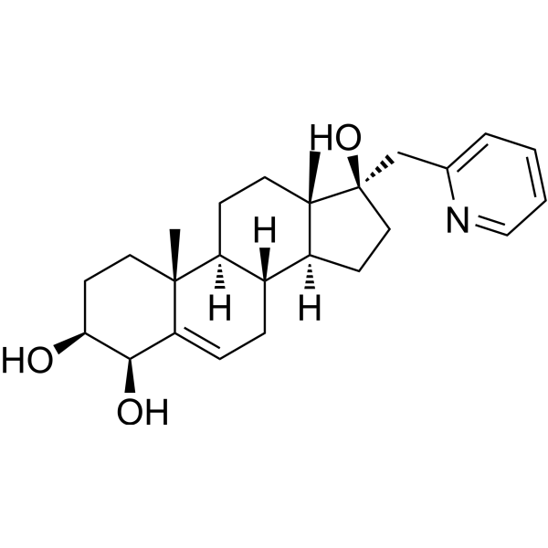 (3β,4β,17β)-17-(2-Pyridinylmethyl)androst-5-ene-3,4,17-triol