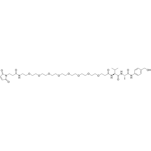 Maleimide-PEG8-Val-Ala-PAB