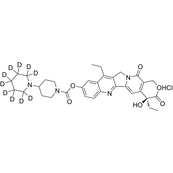 Irinotecan-d<sub>10</sub> hydrochloride