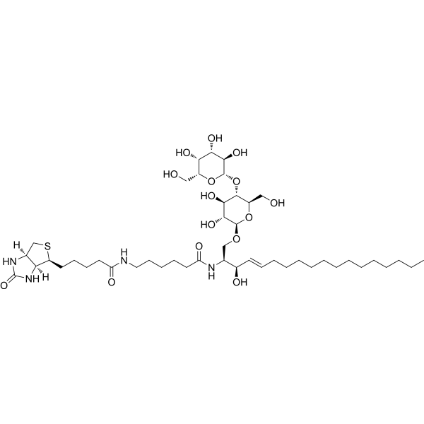 N-Hexanoyl-biotin-lactosylceramide