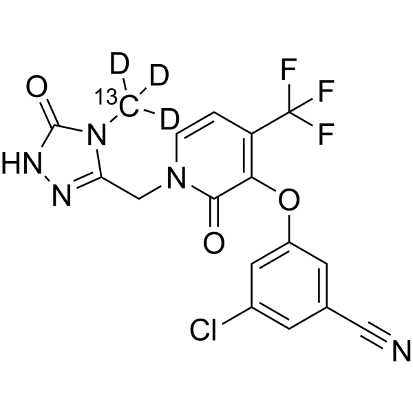 Doravirine-13C,d3