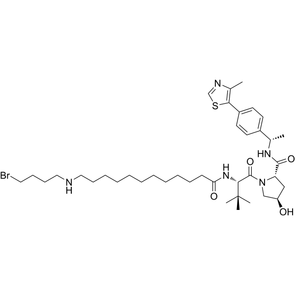 (S,R,S)-AHPC-Me-12-((4-Bromobutyl)amino)dodecanamide