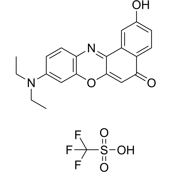 2-Hydroxy nile red trifluoromethanesulfonate