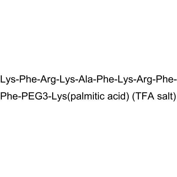 RP-182-PEG3-K(palmitic acid) TFA