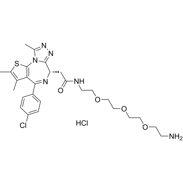 JQ-1 carboxylic acid-PEG3-C2-NH2 hydrochloride
