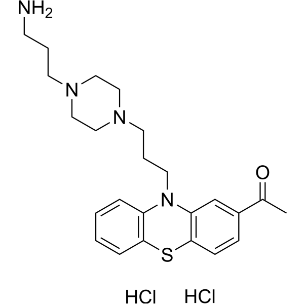 Acepromazine-1-piperazinepropanamine dihydrochloride