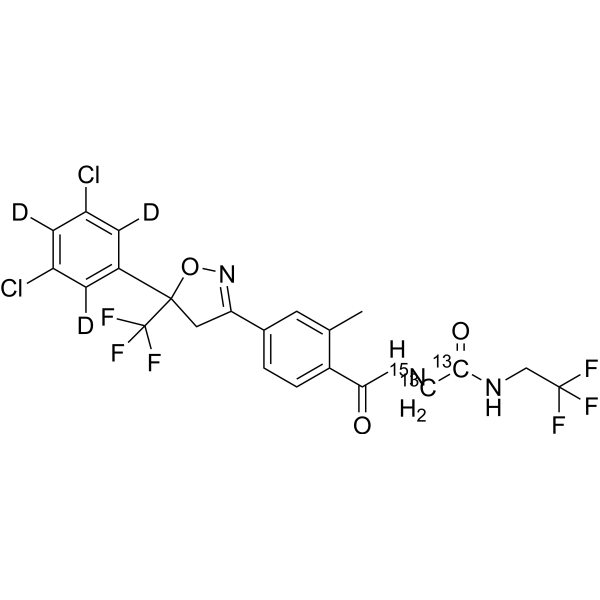 Fluralaner-13C2,15N,d3