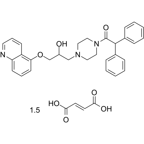 Dofequidar sesquifumarate