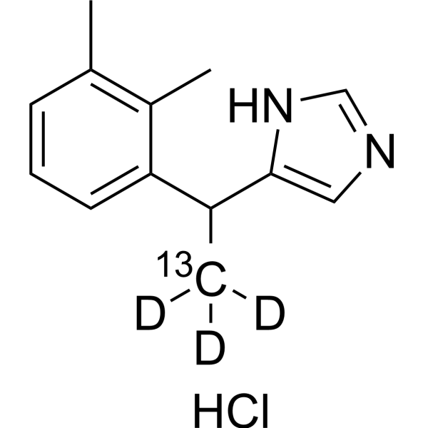 Medetomidine-13C,d3 hydrochloride