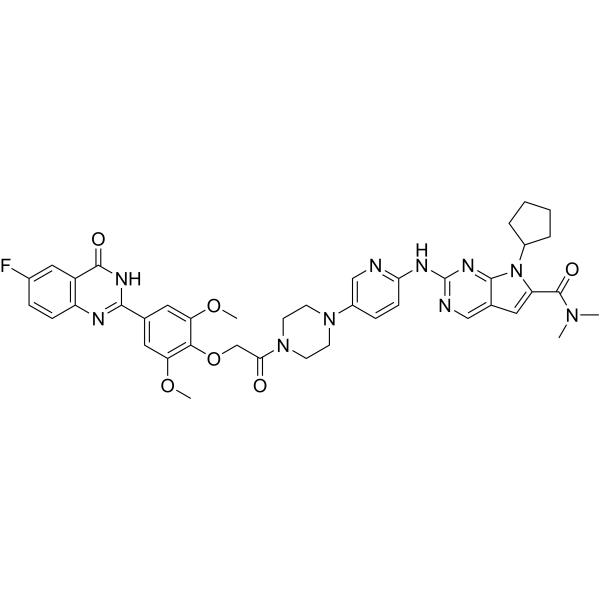 CDK4/6/BRD4-IN-1