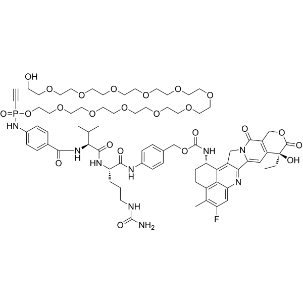 P5(PEG12)-VC-PAB-Exatecan