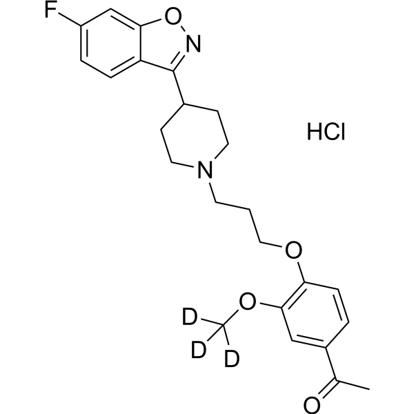Iloperidone-d3 hydrochloride