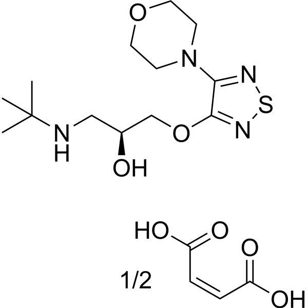 Timolol hemimaleate