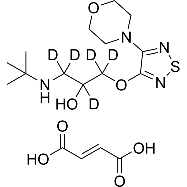 (Rac)-Timolol-d5 maleate