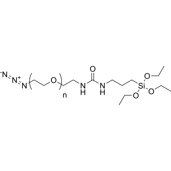 Silane-PEG-N3 (MW 600)