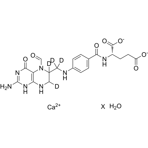 Folinic acid-d4 calcium hydrate