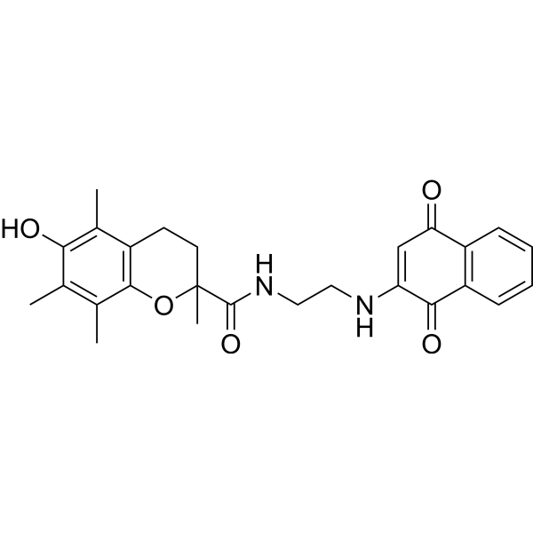 1,4-Naphthoquinone-NH-C2-NH-Trolox